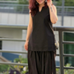 Noir Grace Black Farshi Salwar Set