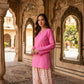 Pink And White Farshi Set