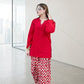 Red & White Farshi Set