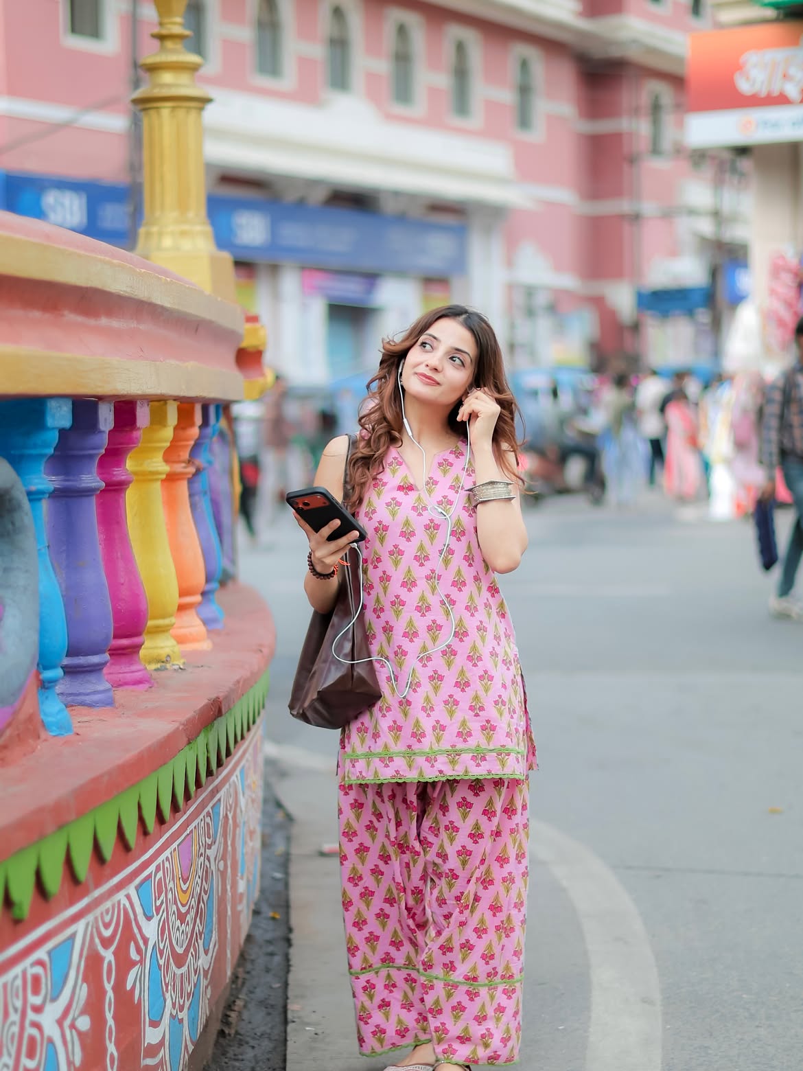 Pink Tulip Farshi Salwar Set