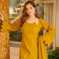Kiyaraaj Mustard Cotton Farshi Salwar Set