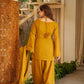 Kiyaraaj Mustard Cotton Farshi Salwar Set