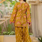 Women Flower Printed Regular Pure Cotton Kurta With Farshi Suit Set