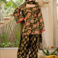 Women Flower Printed Regular Pure Cotton Kurta With Farshi Suit Set